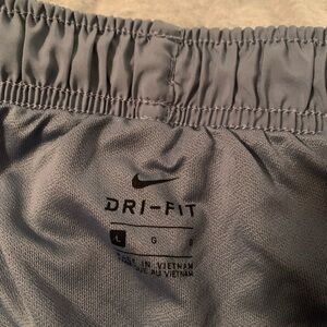 Grey Nike shorts